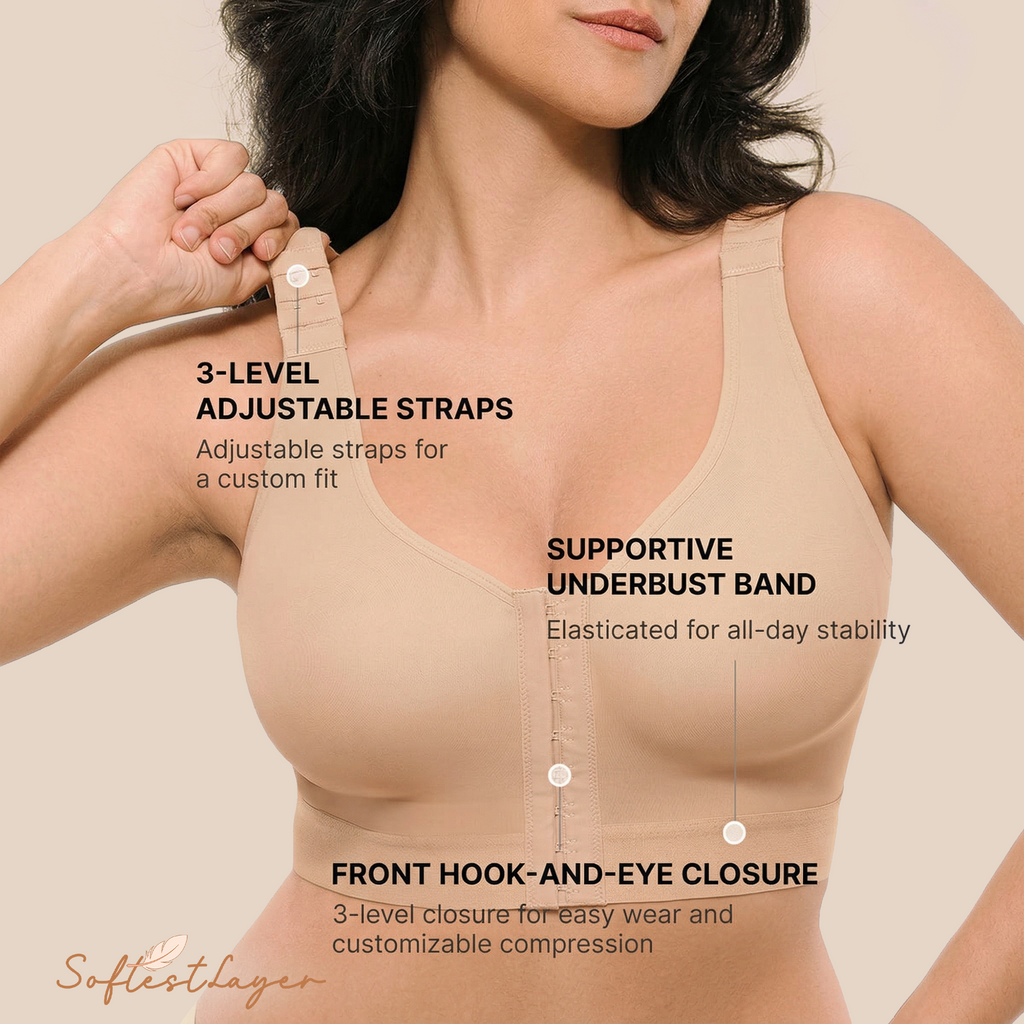 SoftestLayer™ - Unlined Back Support Bra