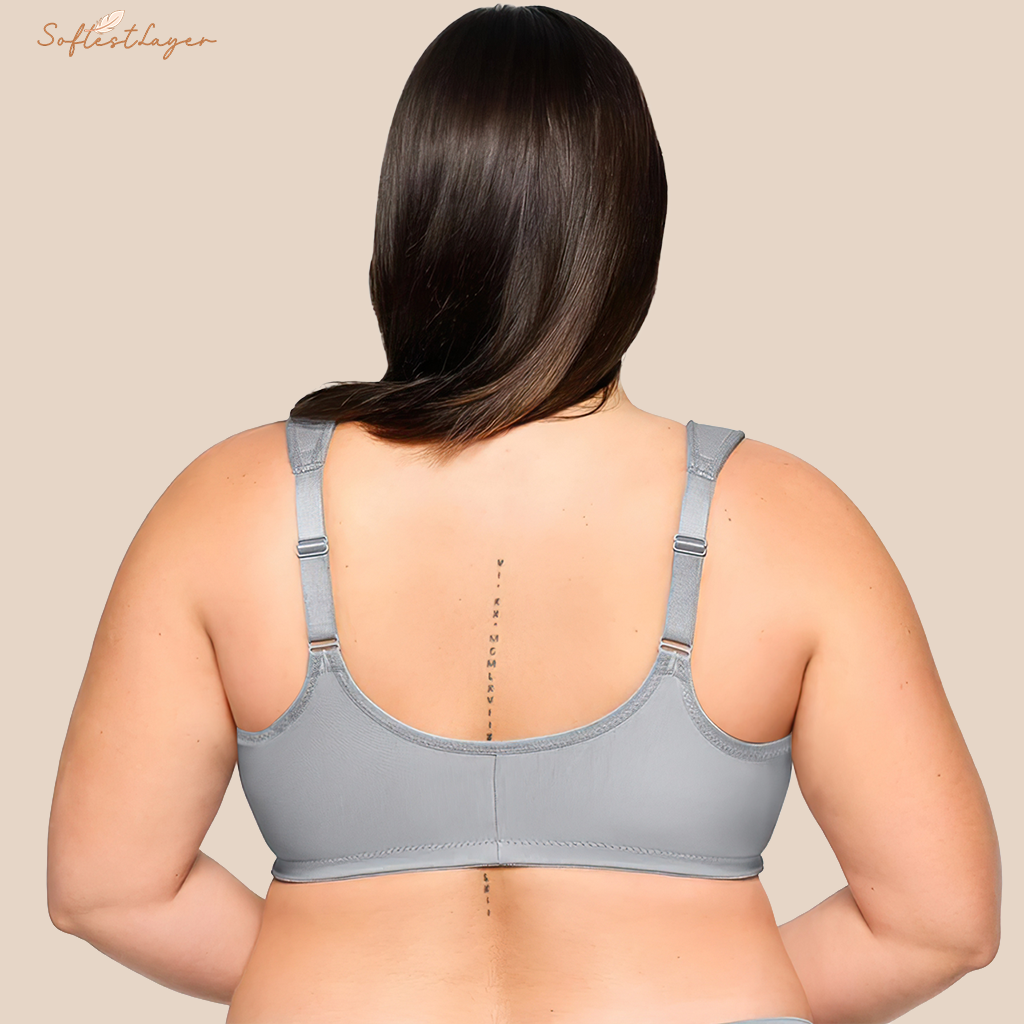 SoftestLayer™ - Cotton Front-Closure Bra