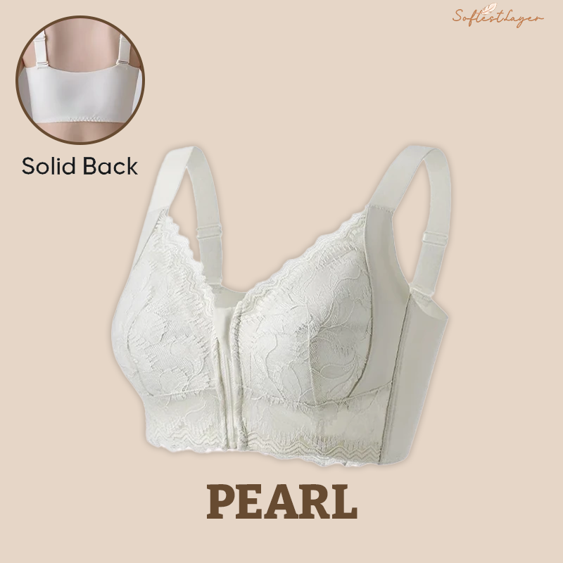 SoftestLayer™ - Ultra Soft Front Zip Wireless Lifting Bra