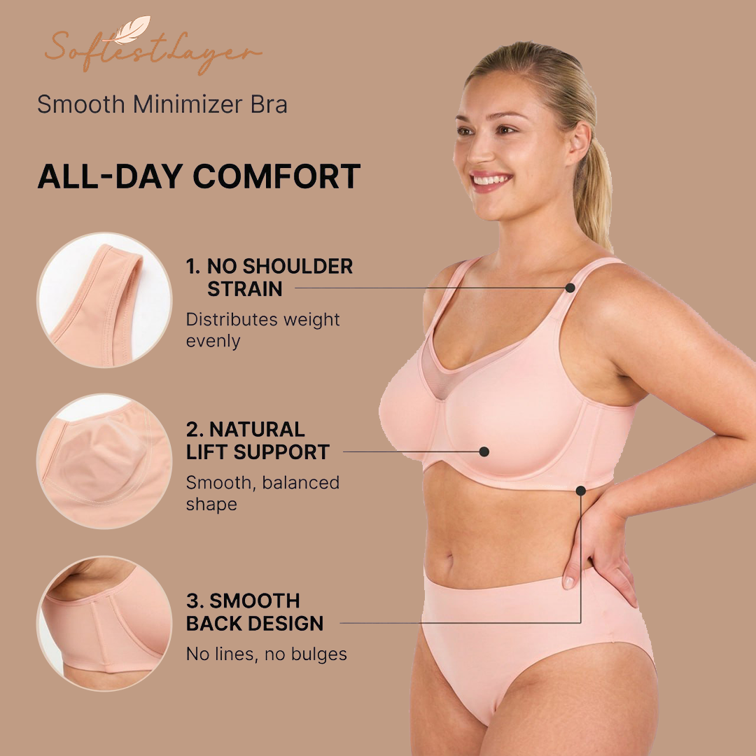 SoftestLayer™ - Smooth Light Minimizer Bra