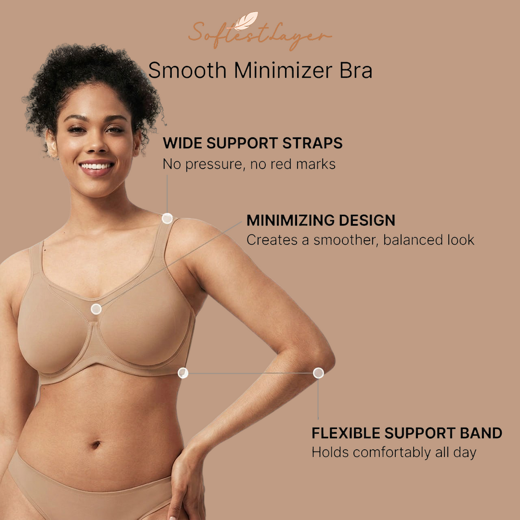 SoftestLayer™ - Smooth Light Minimizer Bra