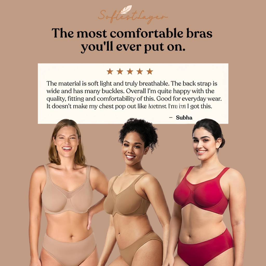 SoftestLayer™ - Smooth Light Minimizer Bra