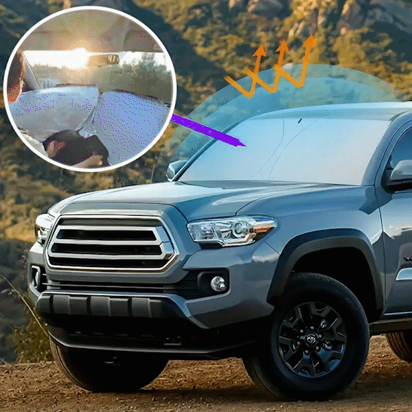 🎁 LAST DAY SALE 50% OFF 🔥 - Car Windshield Sun Shade Cover