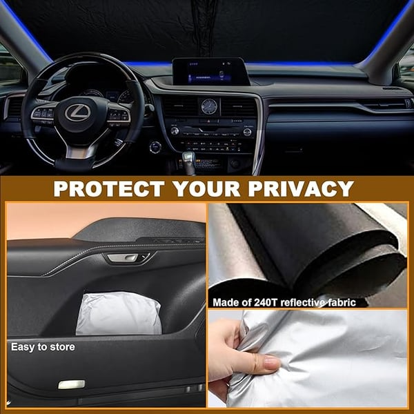 🎁 LAST DAY SALE 50% OFF 🔥 - Car Windshield Sun Shade Cover