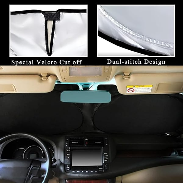 🎁 LAST DAY SALE 50% OFF 🔥 - Car Windshield Sun Shade Cover
