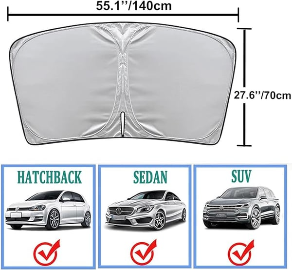 🎁 LAST DAY SALE 50% OFF 🔥 - Car Windshield Sun Shade Cover