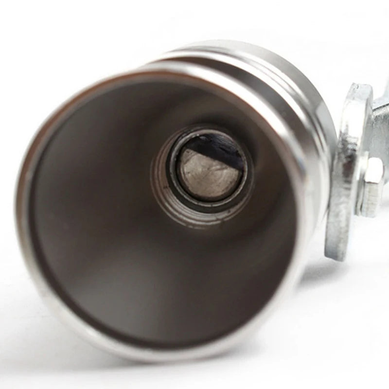 Universal Car Size S 18mm Turbo Sound Whistle Muffler Exhaust Pipe Auto Blow