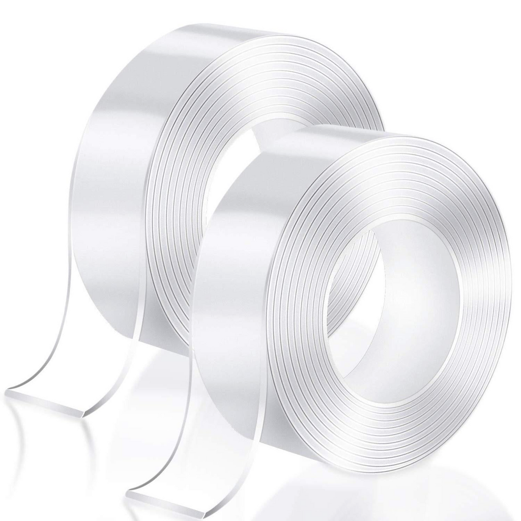 Transparent Magic Nano Tape Double Sided Grip Reusable Home Tape Traceless Glue
