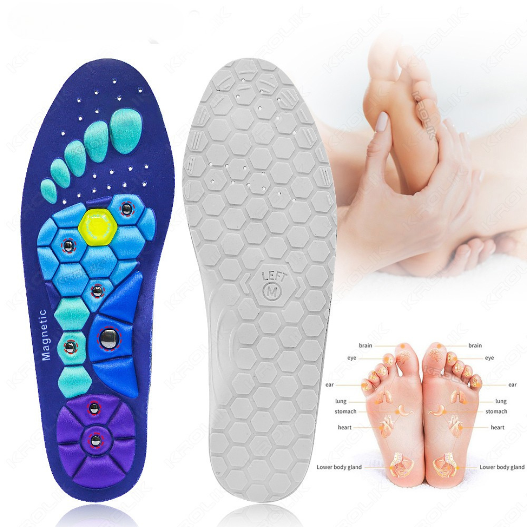 Therapy Foot Acupressure Magnetic Massage Insoles
