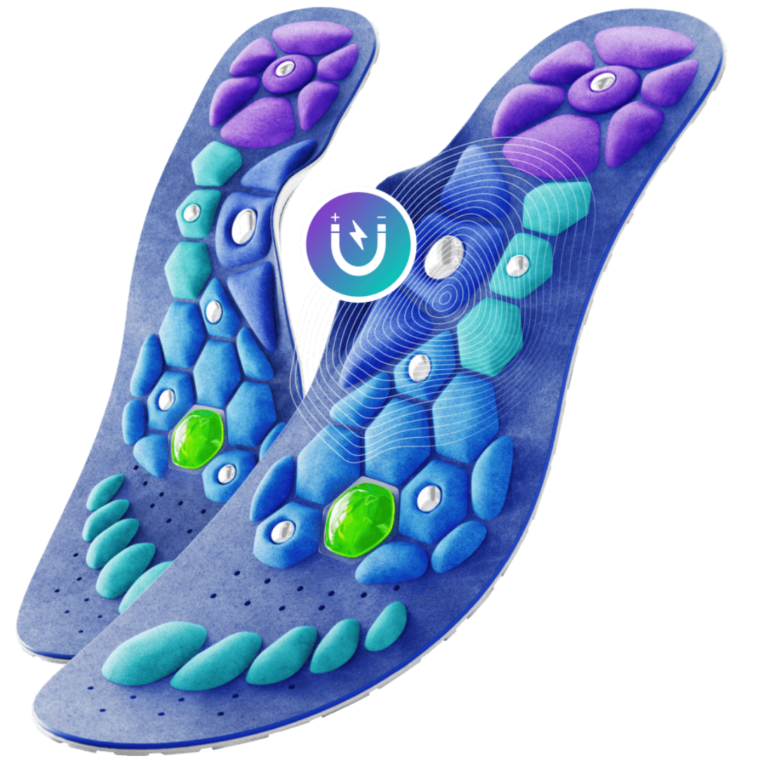 Therapy Foot Acupressure Magnetic Massage Insoles