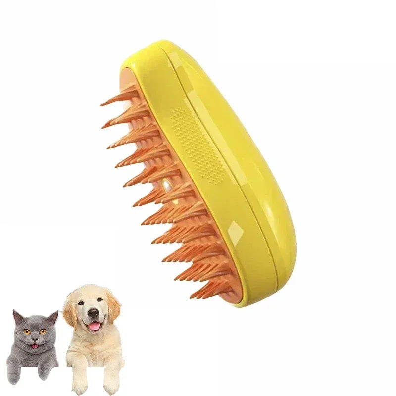 Pet Steam Brush Cats Comb Wool Cat Brush 3in1 Electric Spray Cat Hair Brushes Massage Grooming Hair Removal Combs Pet Products