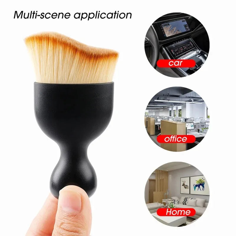 Car Cleaning Soft Brush with Cover Interior Dashboard